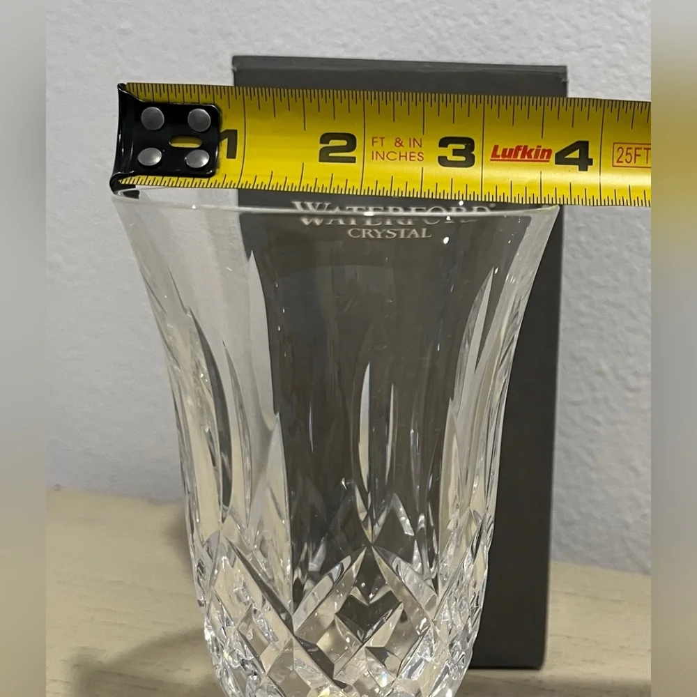 Waterford Lismore Footed Iced Tea/Beverage Glass‎ Vintage But NIB